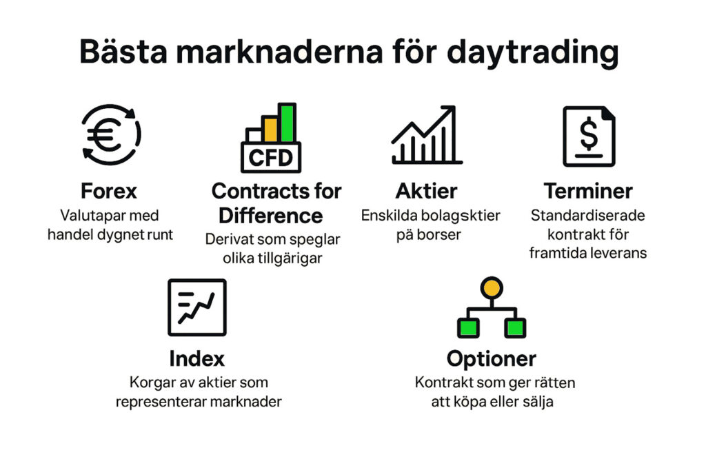 Bästa marknaden för day trading